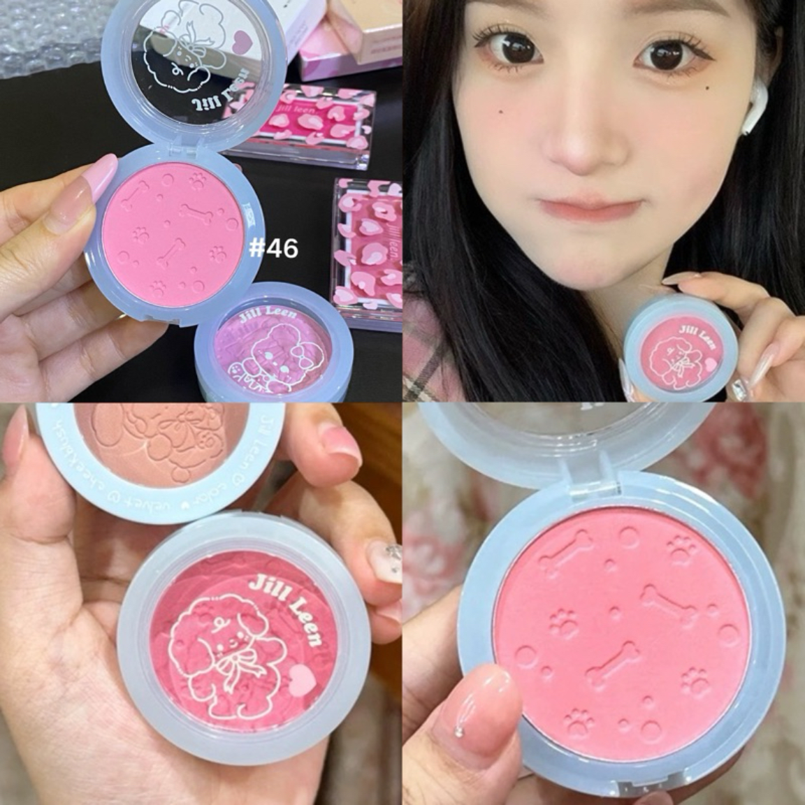 JILL LEEN Má Hồng Cute Meow Velvet Blush - 42