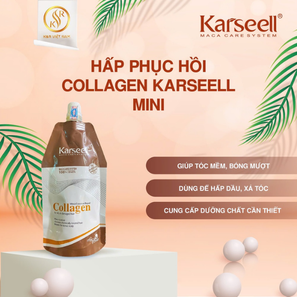 Karseell Kem Hấp Tóc Collagen 100ml