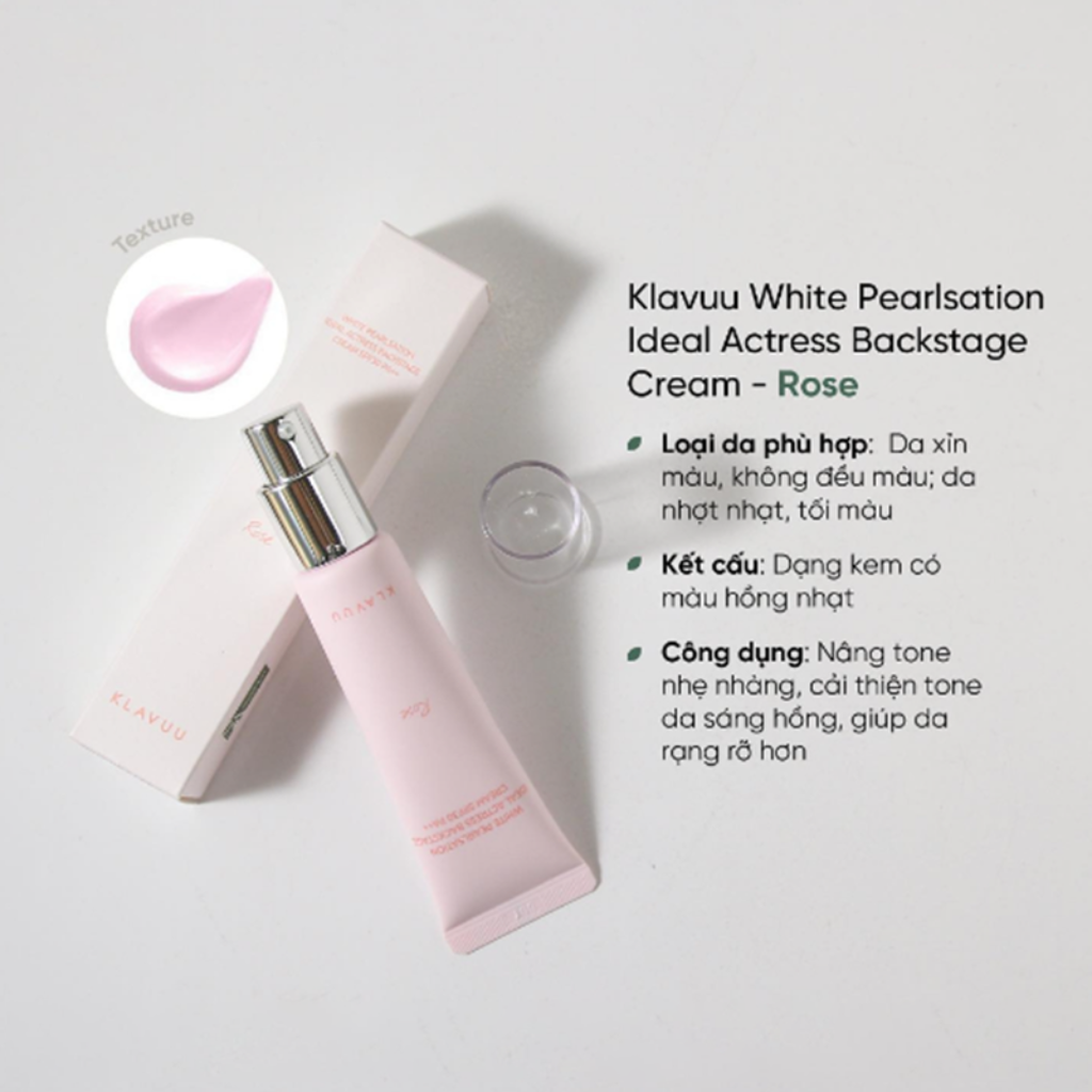 Klavuu Kem Lót White Pearlsation Cream 30ml D/C