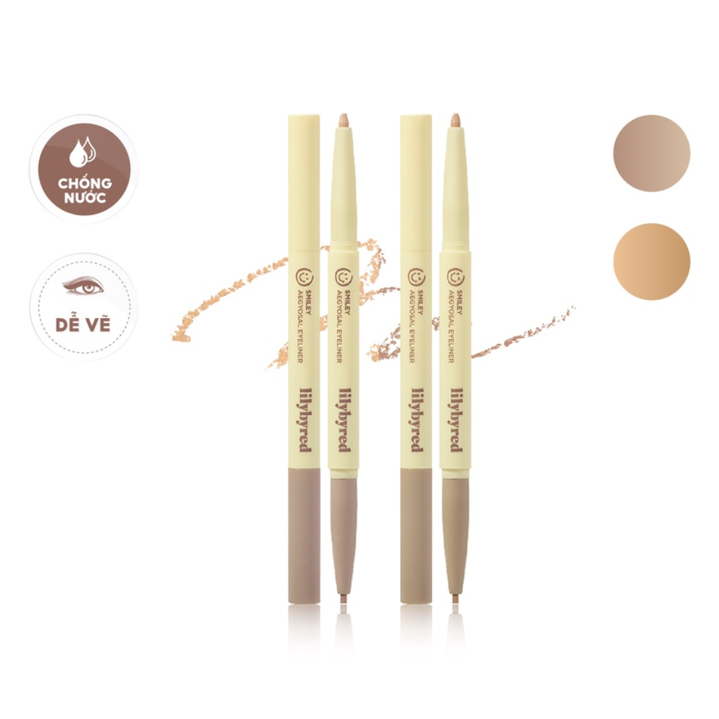 Lilybyred Bút Kẻ Bọng Mắt Smiley Aegyosal Eyeliner