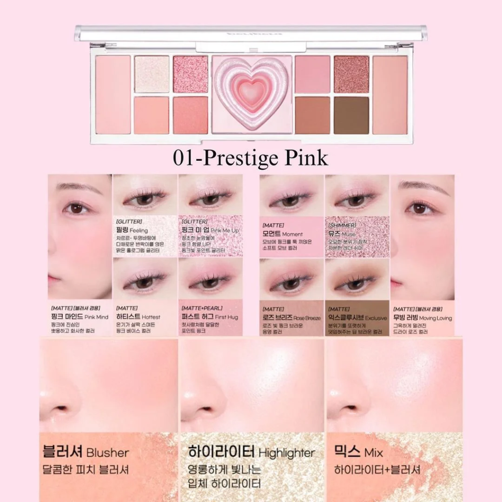 Peripera Màu Mắt All Take Mood Like Palette D/C