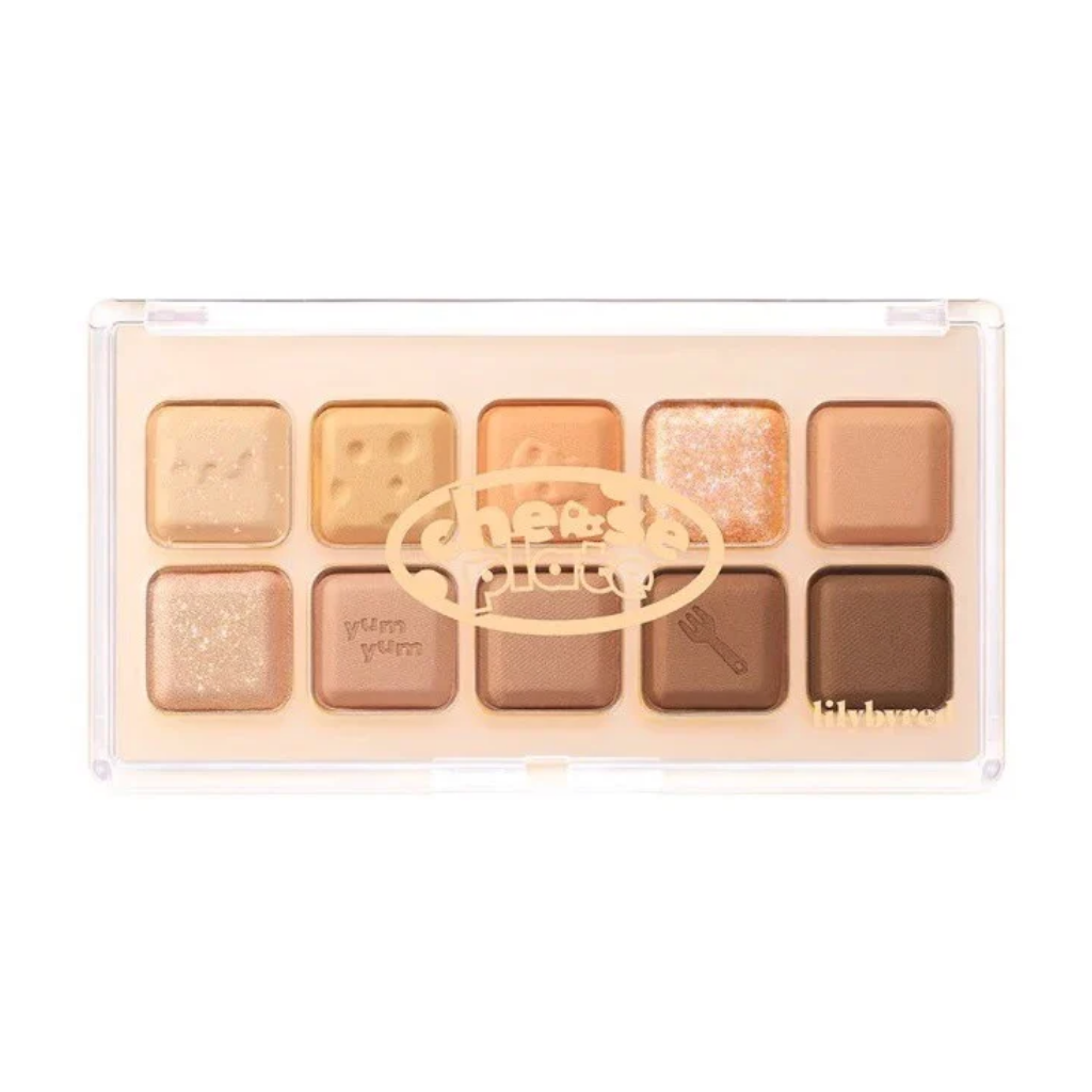 Lilybyred Màu Mắt Cheese Plate Mood Keyboard 10 ô