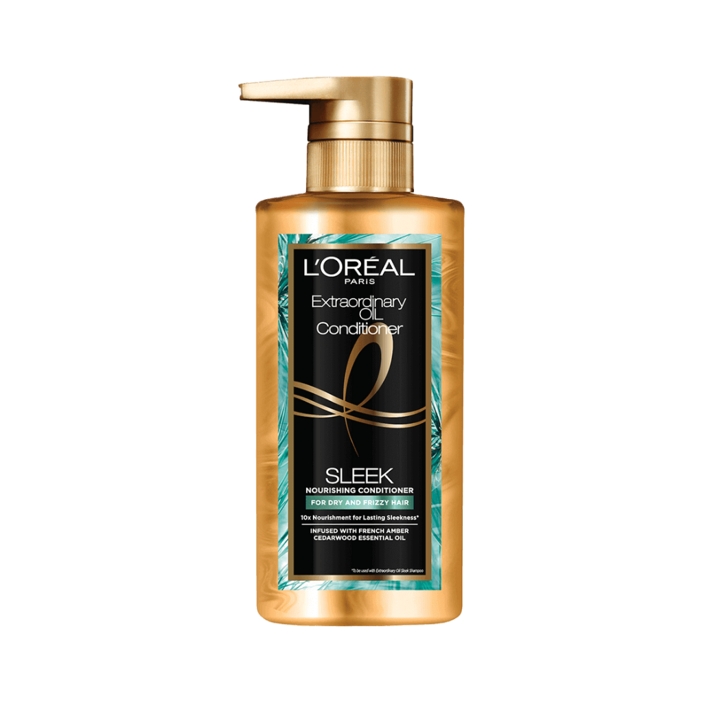 L'Oreal Dầu Xả Ext Oil Sleek 440ml