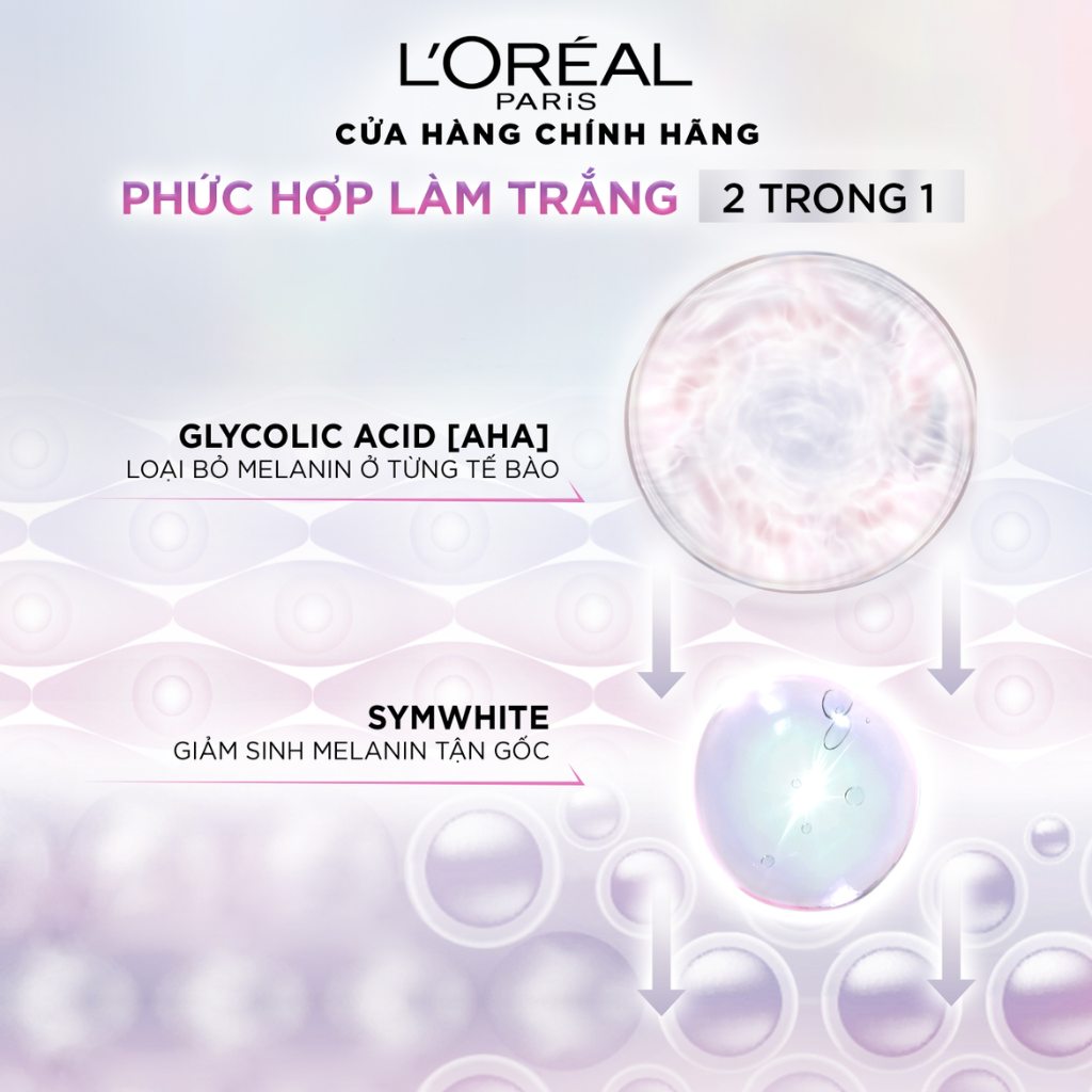 L'Oréal Paris Kem Dưỡng Glycolic-Bright Glowing Cream Day SPF 17+