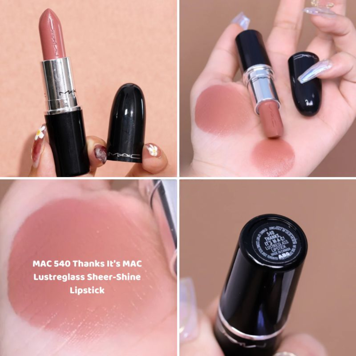 M.A.C Set Son 2 cây Ruby Woo 707 + 540 Thank I'm MAC