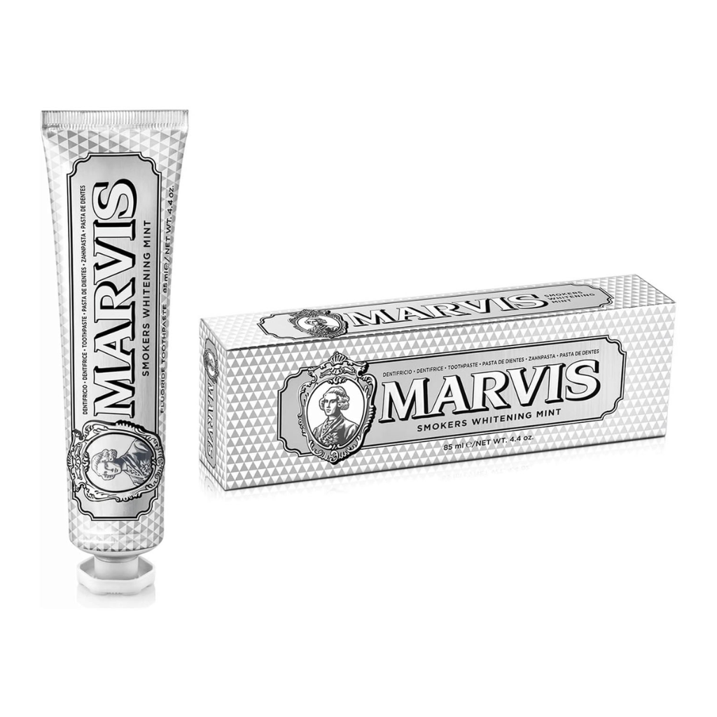 Marvis Kem Đánh Răng  Smokers Whitening Mint 85ml