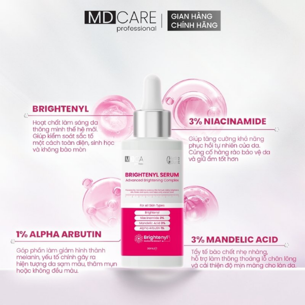 MD Care Brightenyl Serum Làm Sáng Đa Tầng & Toàn Diện 30ml