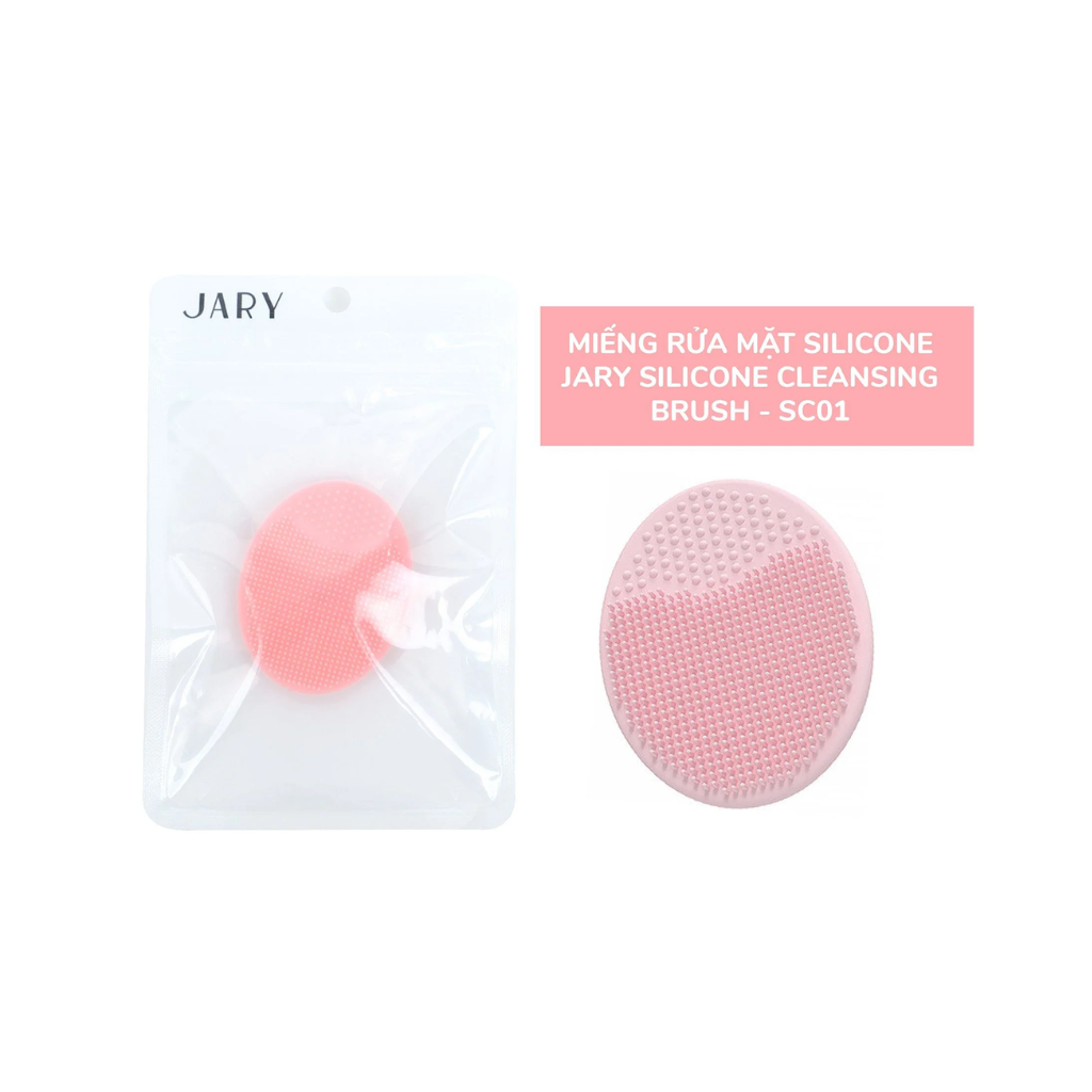 MIẾNG RỬA MẶT SILICONE JARY SILICONE CLEANSING BRUSH - SC02