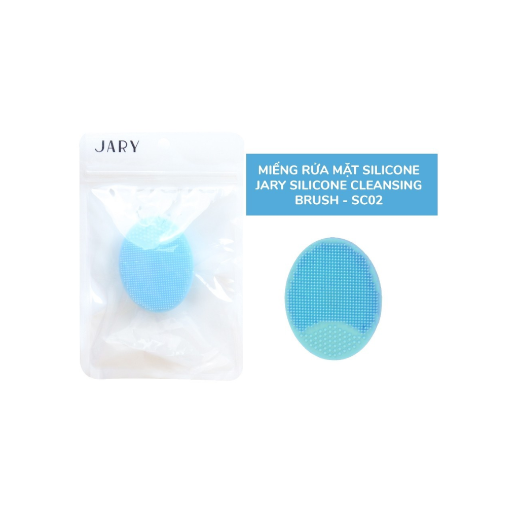 MIẾNG RỬA MẶT SILICONE JARY SILICONE CLEANSING BRUSH - SC01
