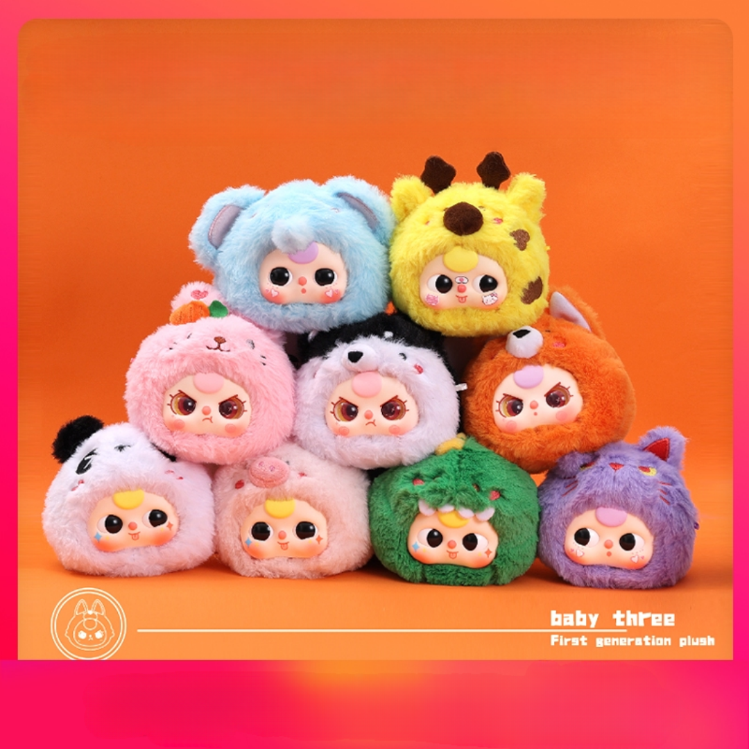 Móc khoá thay đổi mặt Baby Three