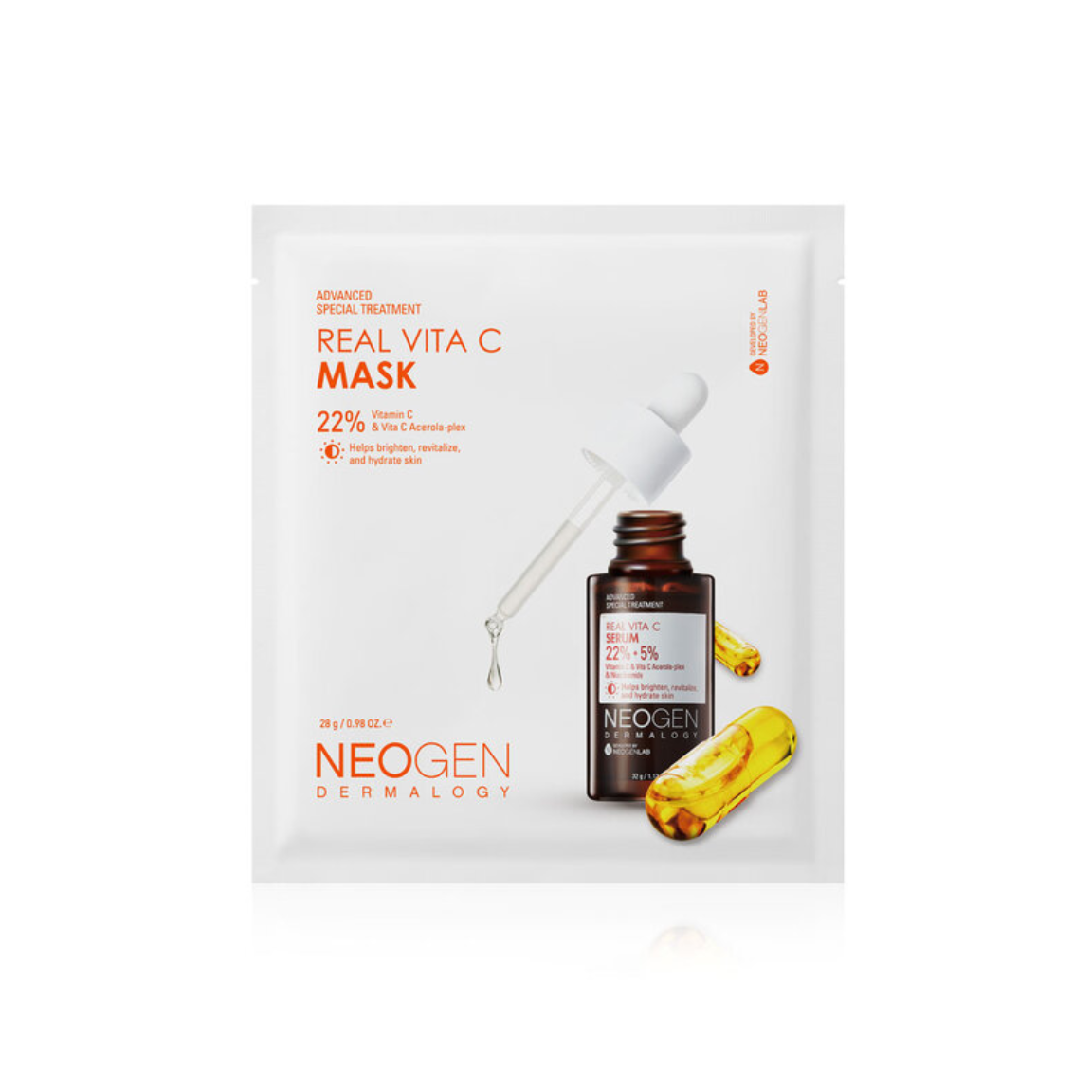Neogen Real Vita C Mask - Mặt Nạ Tinh Chất C