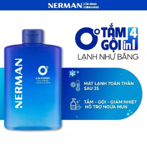 Nerman Tắm Gội 4IN1 For Men 330g