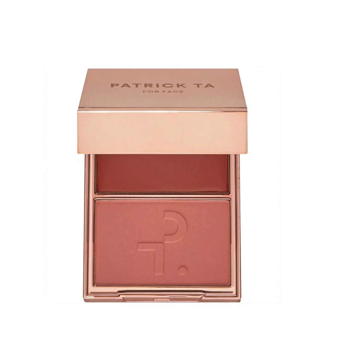 Patrick Ta Major Headlines Double Take Crème & Powder Blush Duo Tone She's Blushing - She's Giving