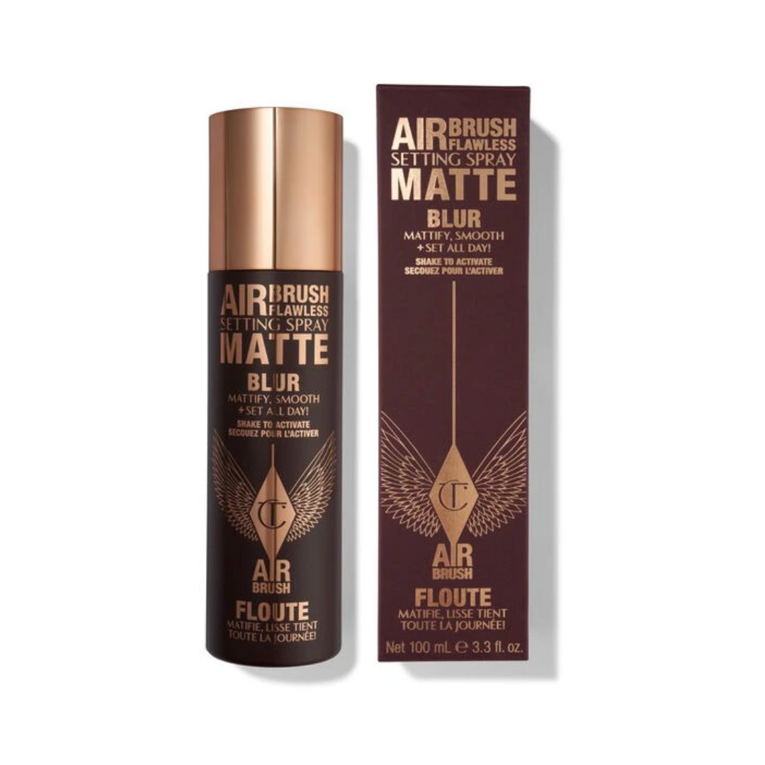 Charlotte Xịt Khóa Nền Tilbury Airbrush Flawless Setting Spray Matte 100ml
