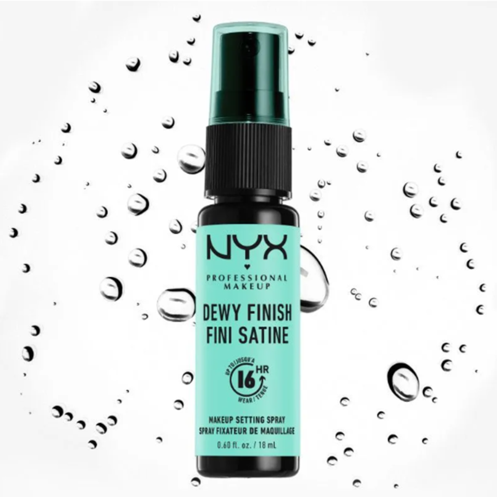 NYX Xịt Khoáng Dewy Finish Fini Mat 60ml (xanh)