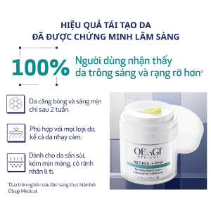 Obagi Kem Dưỡng Medical Retinol + PHA 50ml