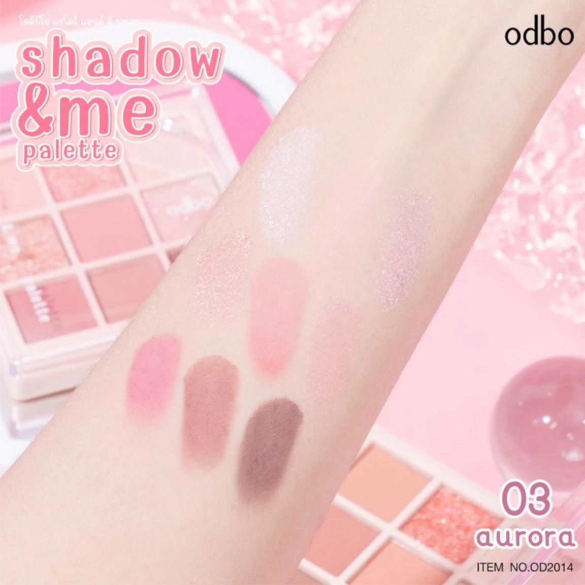 Odbo Bảng Phấn Mắt Shadow & Me 9 Ô