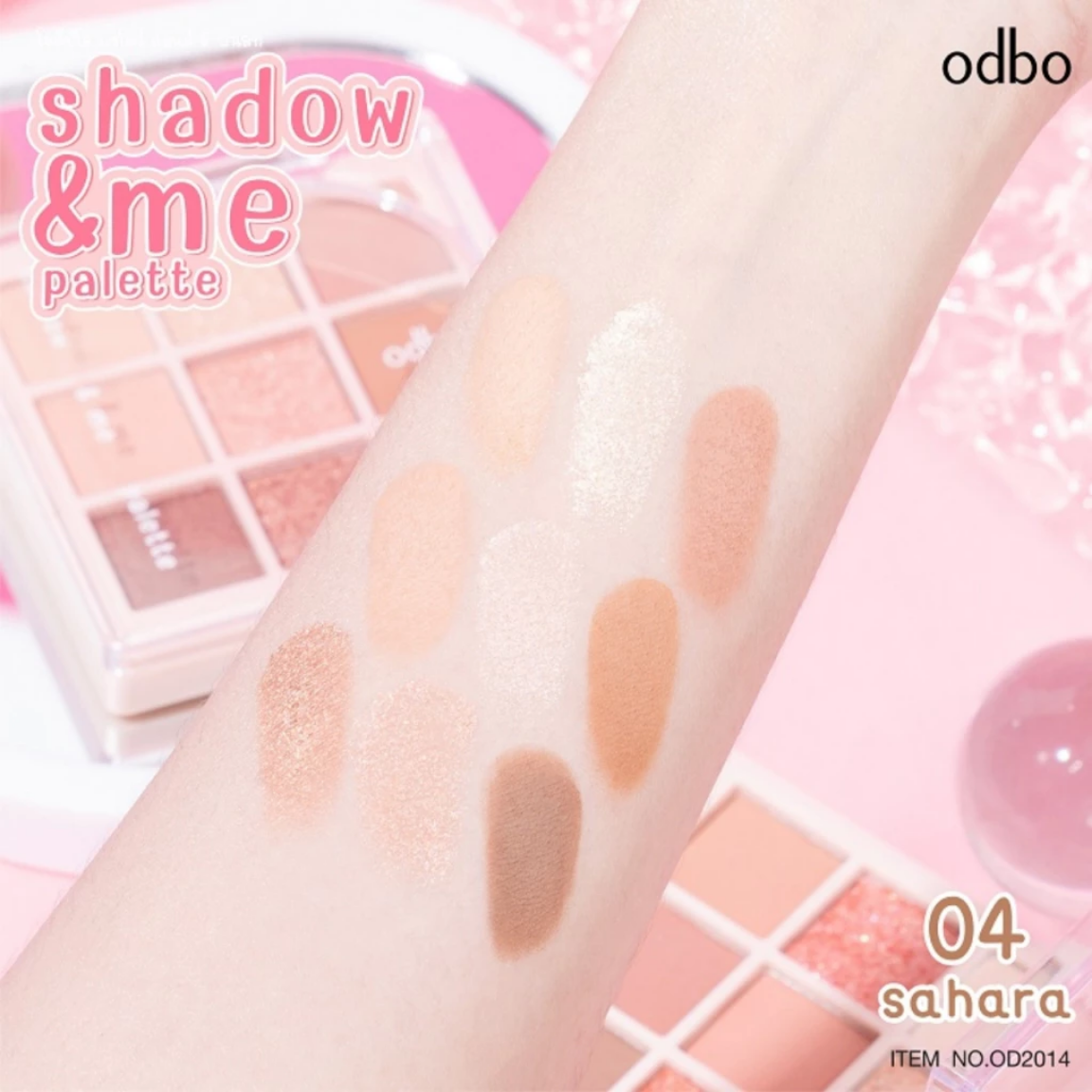Odbo Bảng Phấn Mắt Shadow & Me 9 Ô