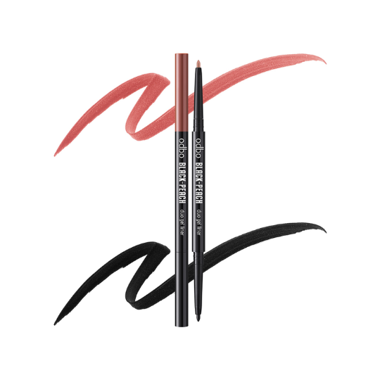Odbo Chì Kẻ Mắt Black-Brown Duo Gel Liner