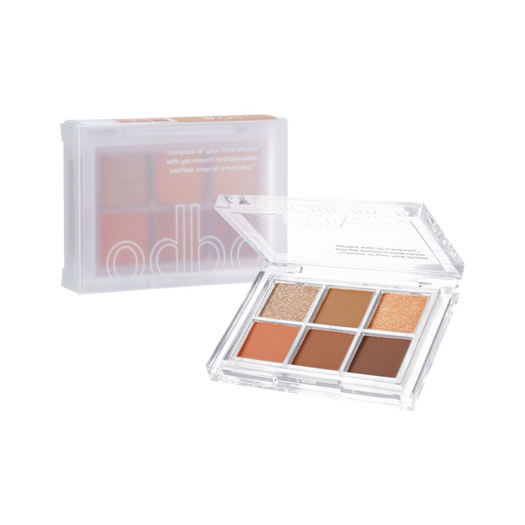 Odbo Phấn Mắt 6 Ô Signature Eyeshadow