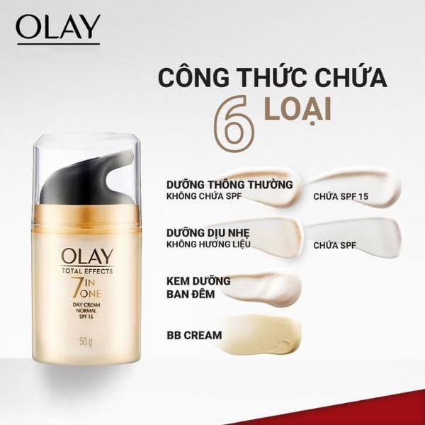 Olay Kem Dưỡng Total Effects 7 in One Cream Normal SPF 15