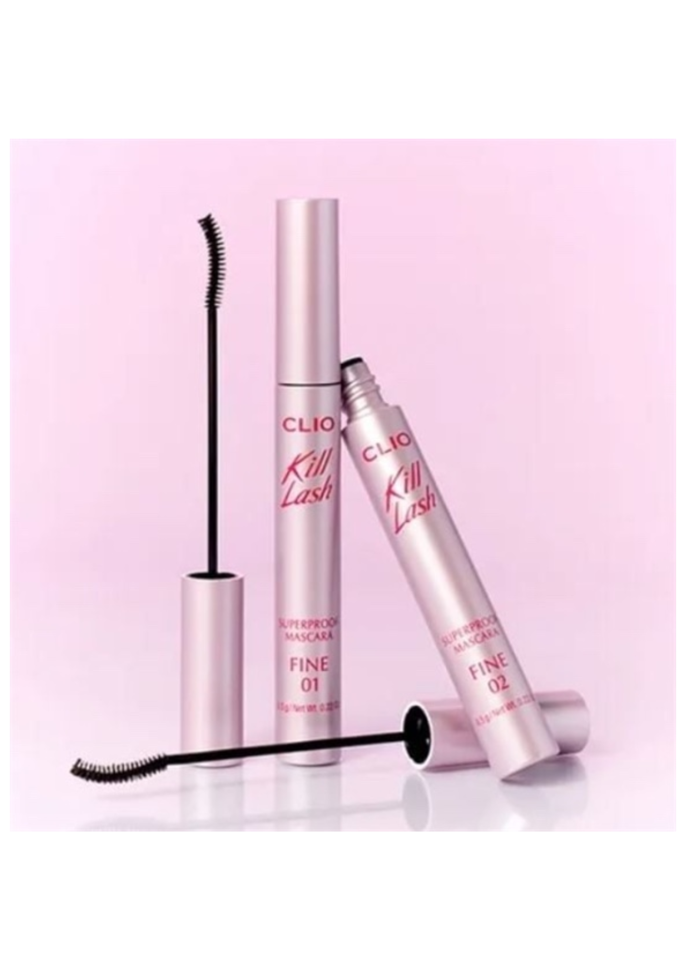 Clio Chuốt Mi Kill Lash Superproof Mascara Fine - 01 Vanilla Black
