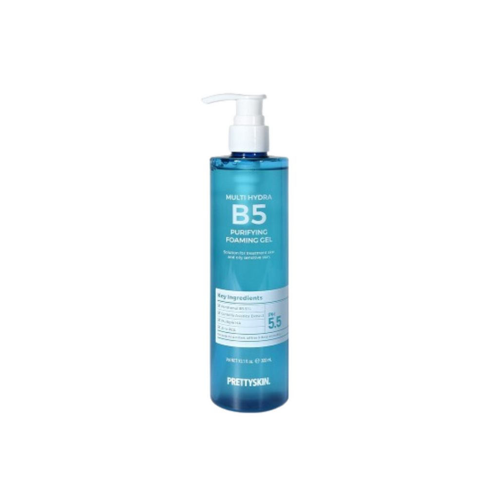 Pretty Skin Gel Rửa Mặt Multi Hydra B5 Purifying Foaming Gel 300ml