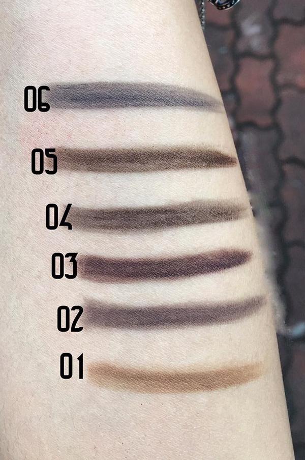 The Face Shop Kẻ Mày Designing Eyebrow Pencil - 06 Dark Gray