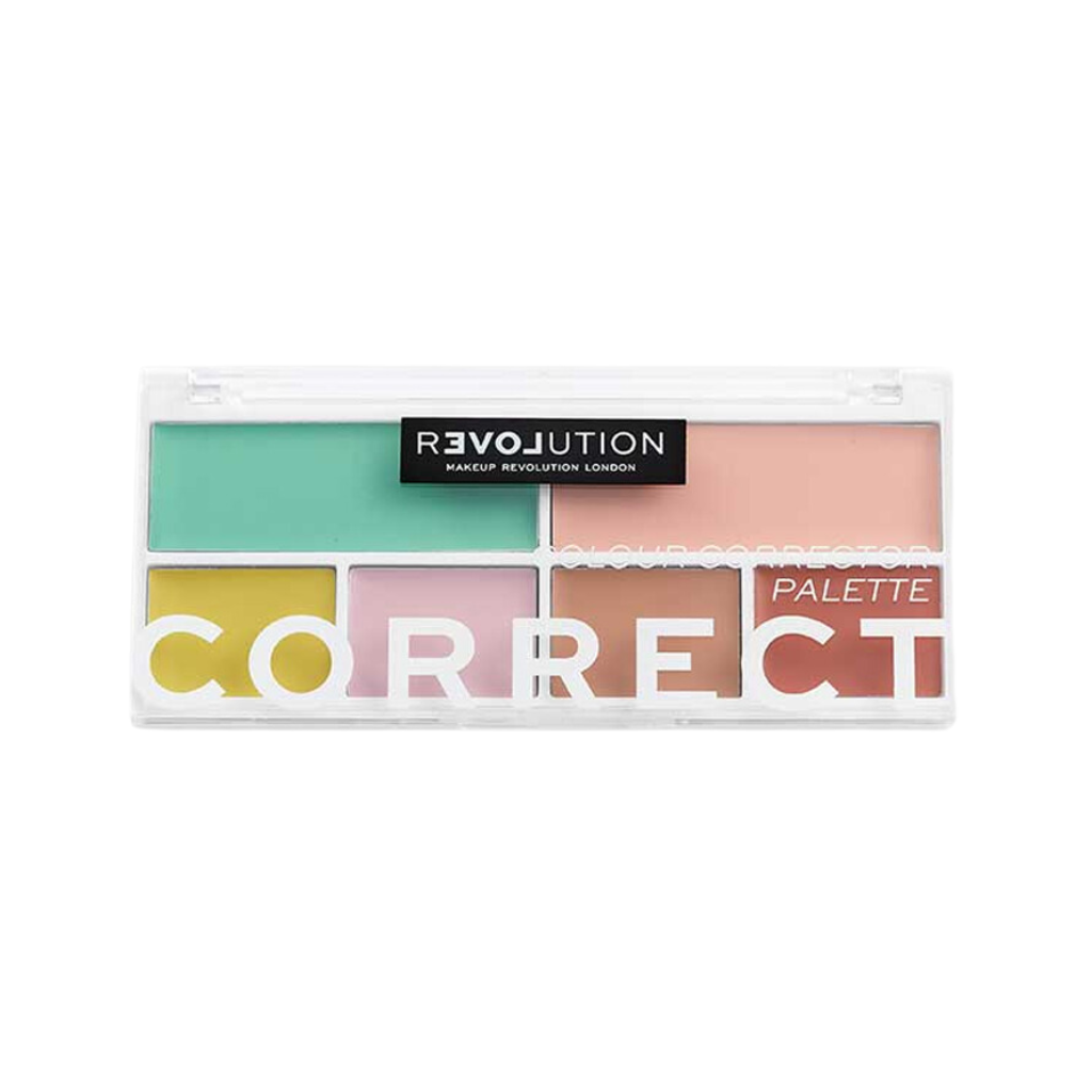 Revolution Bảng Che Khuyết Điểm Triệt Sắc 6 Ô Colour Corrector Palette D/C