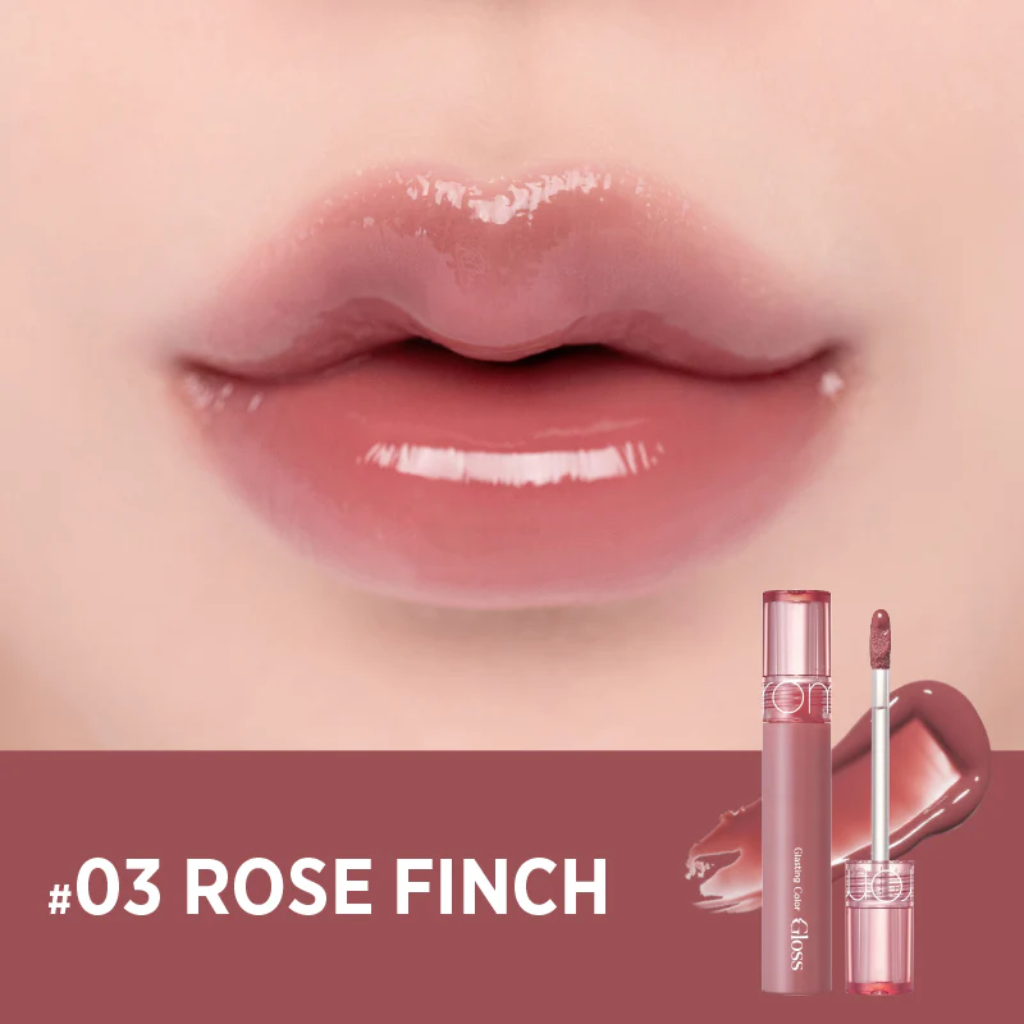 BMT 6/26 - Romand Glasting Color Gloss - 03 Rose Finch
