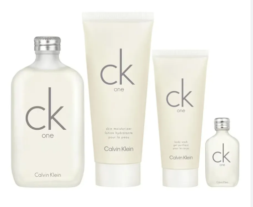 Calvin Klein CK One EDT 200ml + 15ml + Lotion + Shower Gel - Giftset