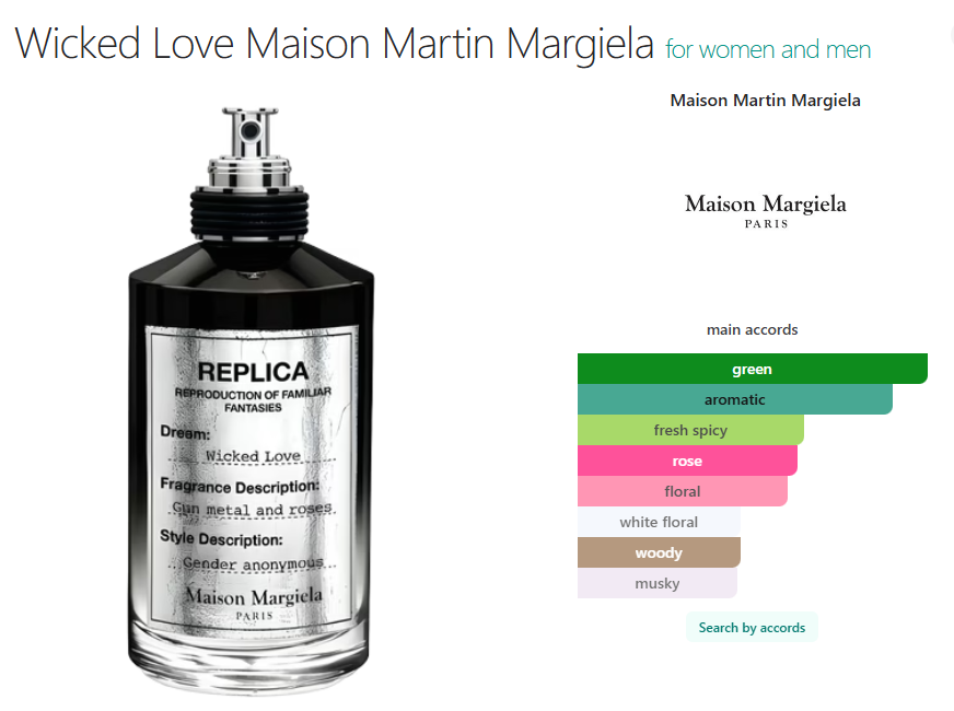 Maison Margiela Replica Wicked Love - 10ml