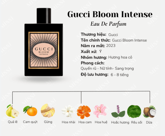 Gucci Bloom Intense - 10ml