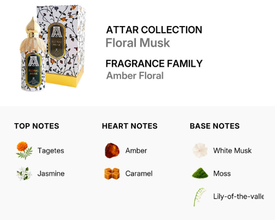 Attar Collection Floral Musk - 10ml