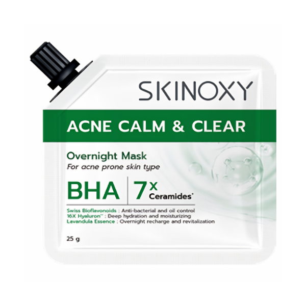 Skinoxy Mặt Nạ Acne Calm & Clear Overnight Mask 25g D/C
