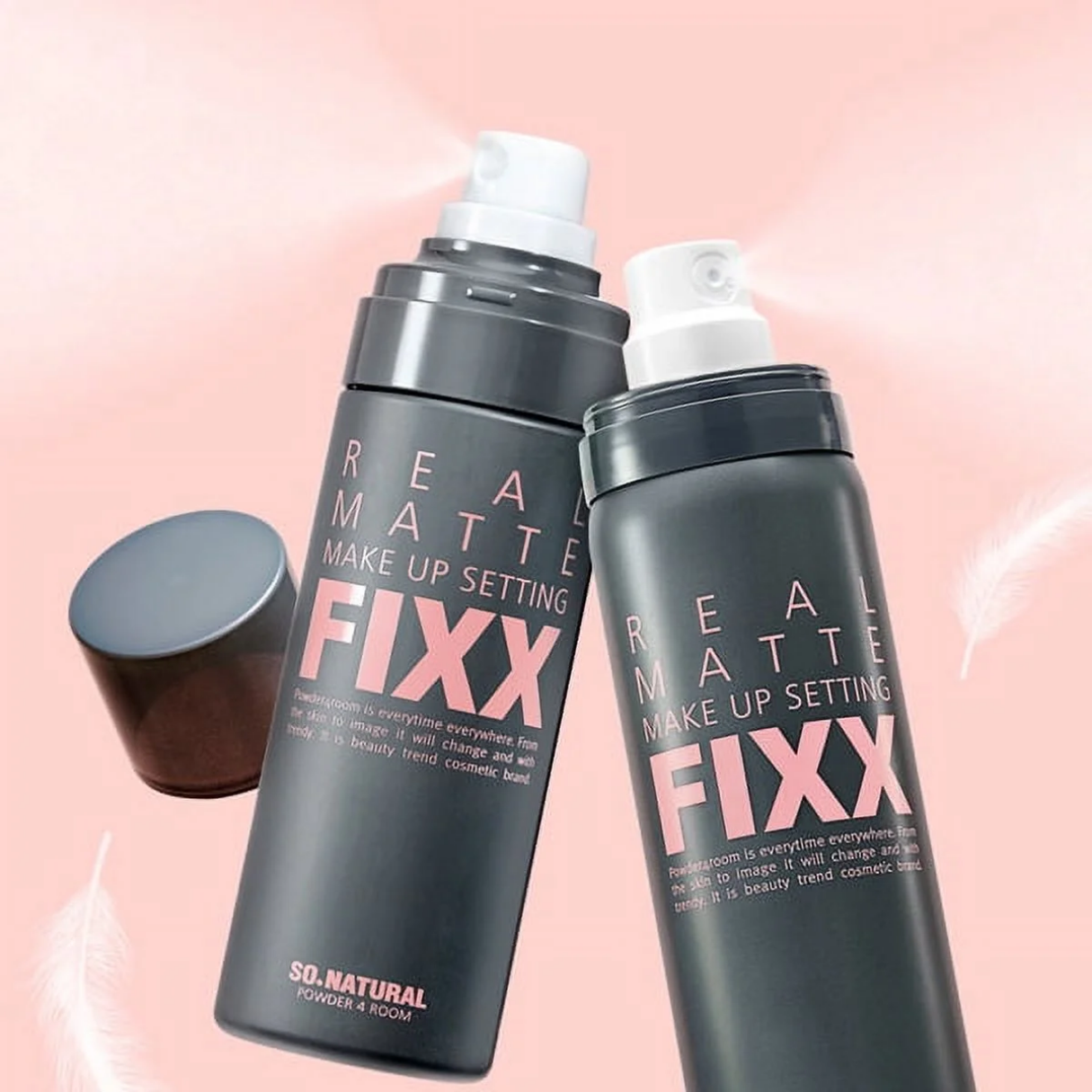 So Natural Xịt Khoá Nền Real Matte Setting Fix