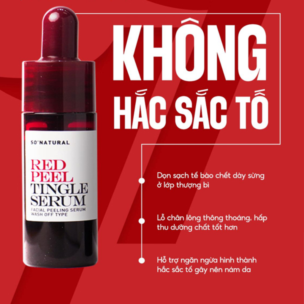 So'Natural Tinh Chất Red Peel Tingle