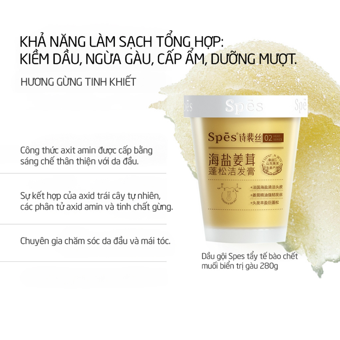 Spes Tẩy tế bào chết da đầu