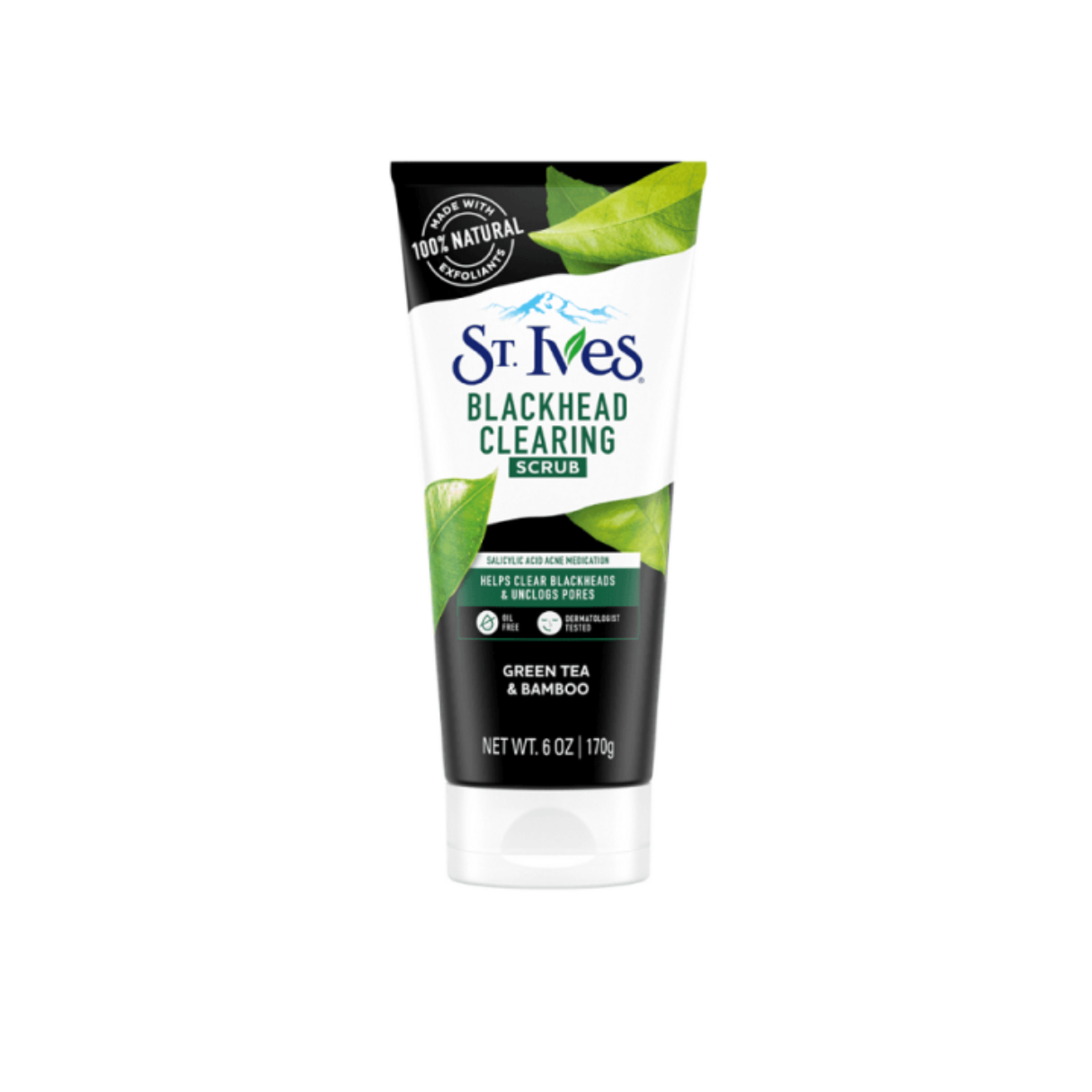 St.ives Set Dầu Tắm + Rửa Mặt Tẩy Da Chết