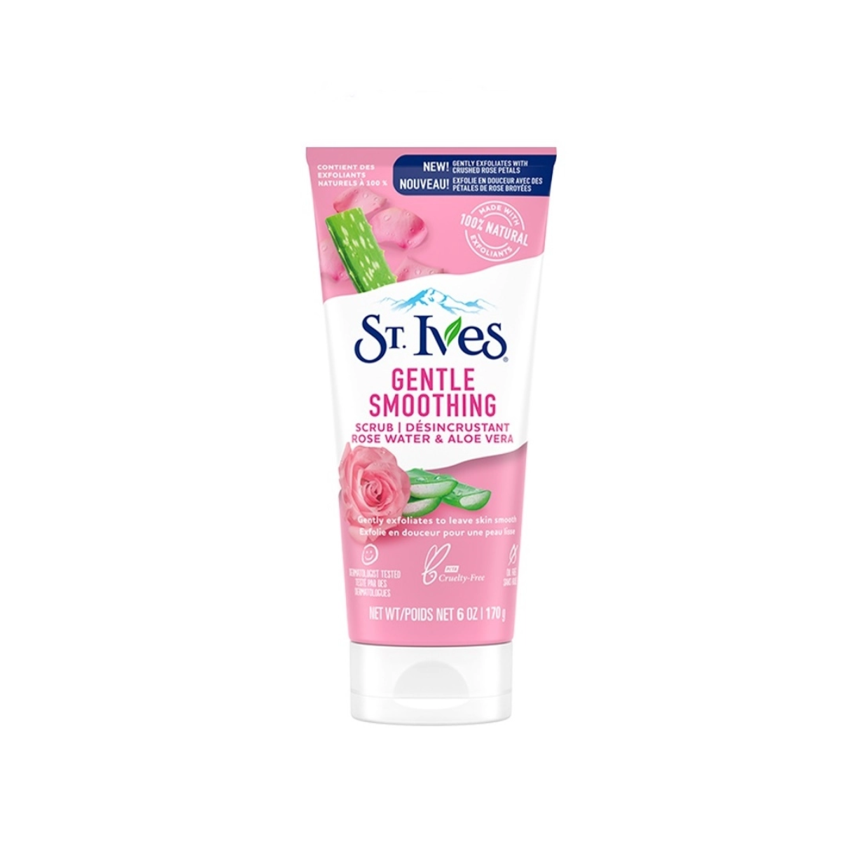 St.ives Set Dầu Tắm + Rửa Mặt Tẩy Da Chết