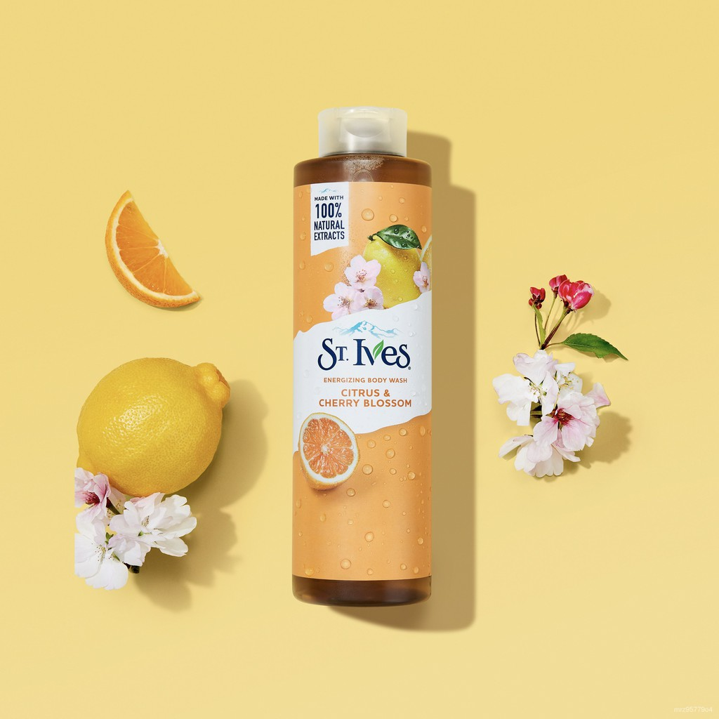 St.Ives Sữa Tắm Citrus & Cherry Blossom 650ml