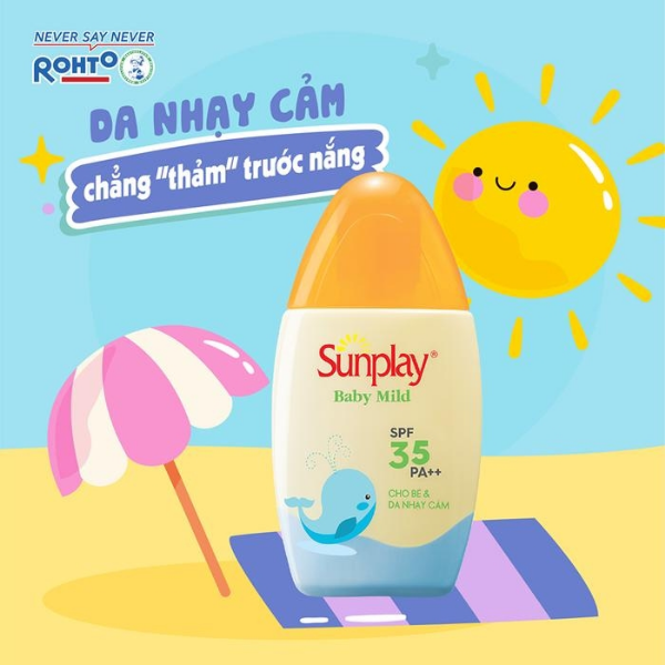 Sunplay Sữa Chống Nắng Cho Bé Và Da Nhạy Cảm 30g