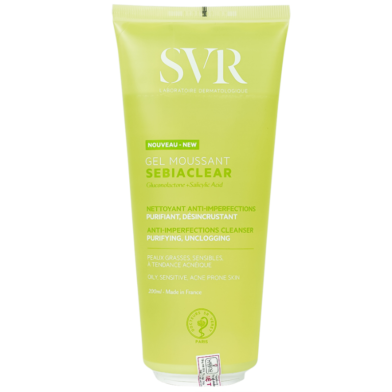 SVR Gel Rửa Mặt Sebiaclear Creme Lavante - 200ML