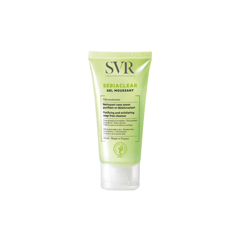 SVR Gel Rửa Mặt Sebiaclear Gel Moussant 55ml