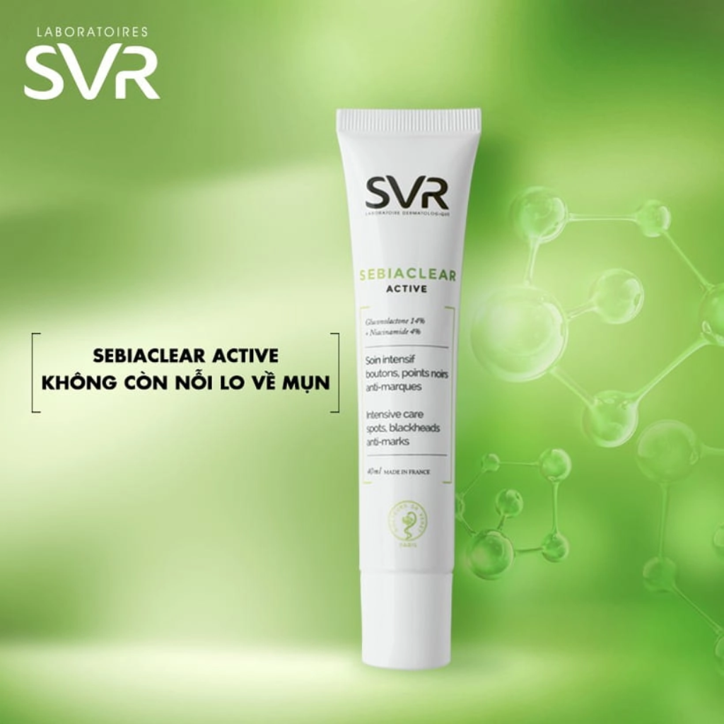 SVR Kem Dưỡng Sebiaclear Active 40ml