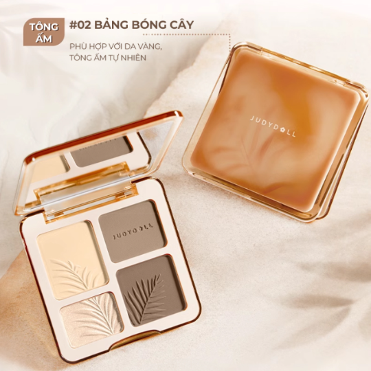 SWEET MINT Bảng Tạo Khối 4 ô Highlight Contour  - #02