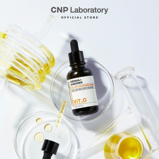 Tinh Chất Dưỡng Sáng Da CNP Derma Answer Mela Spot Brightening Ampule Vit C 50ml