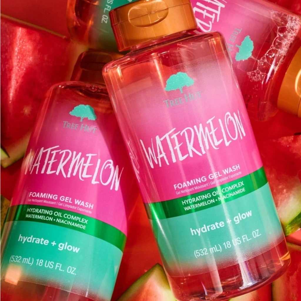 Tree Hut Gel Tắm Watermelon Foaming Gel Wash 300ml