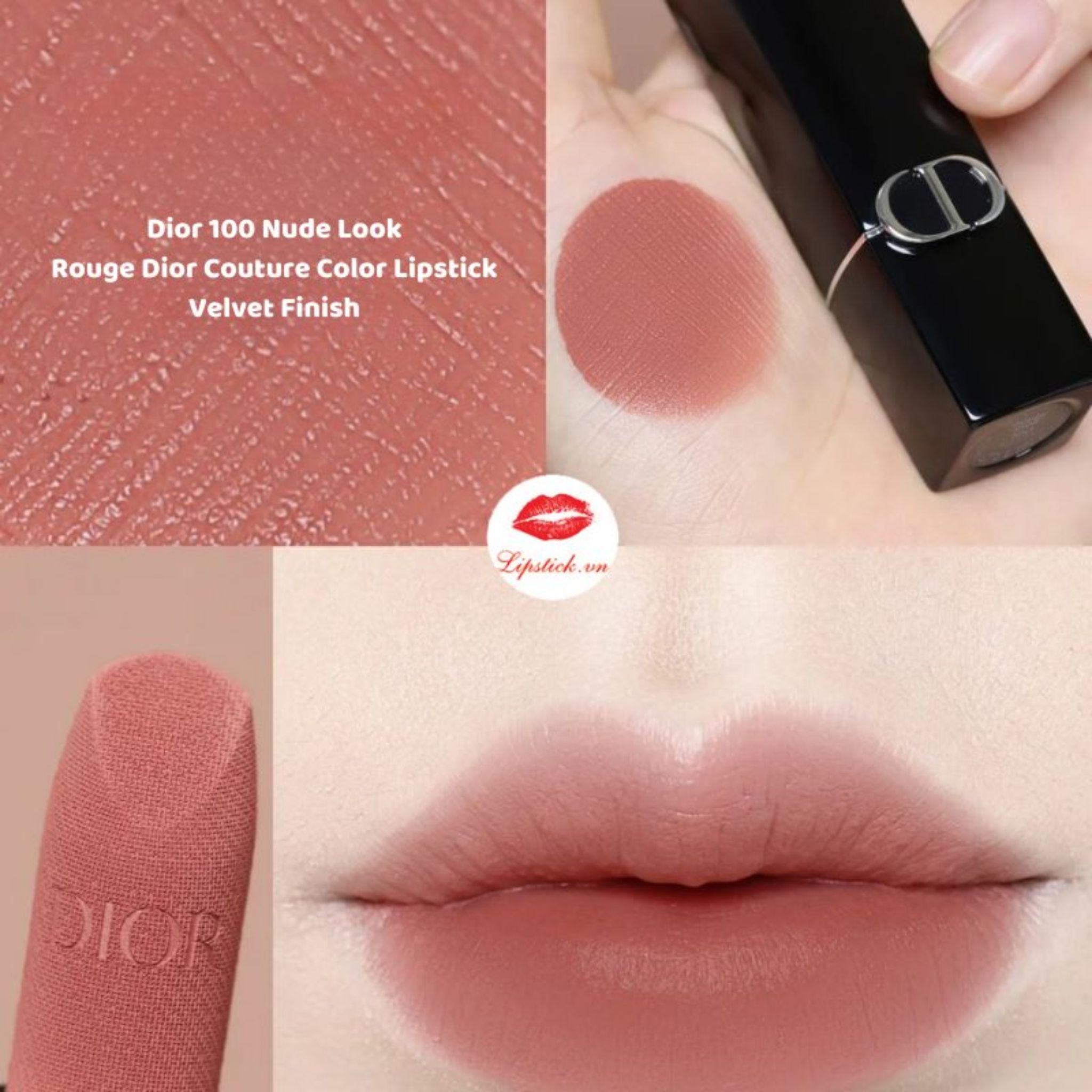 Dior Rouge Velvet Mini - 100
