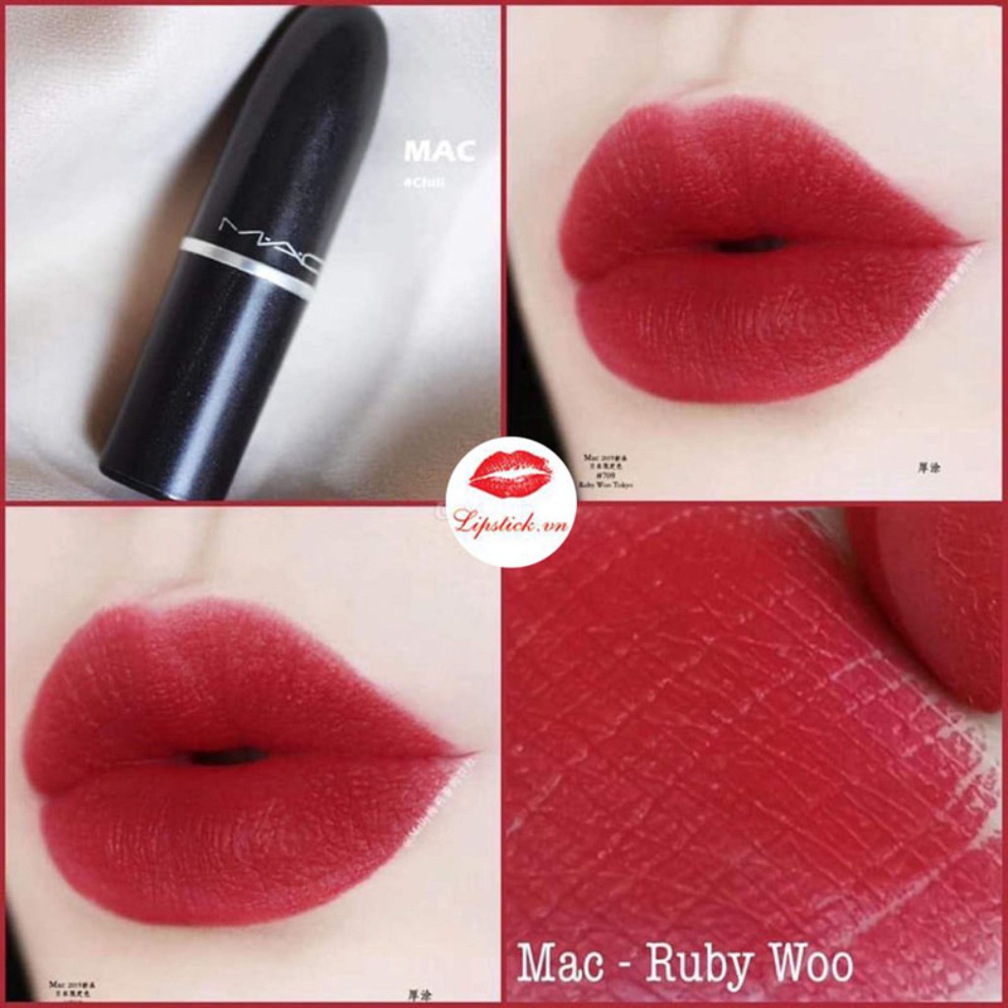 M.A.C Matte Lipstick - 707 Ruby Woo